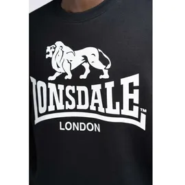 Lonsdale Rundhalspullover Schwarz S