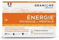 Granions Énergie+ Physique & Mental Solution Orale 30 pc(s)