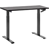 Beliani Schreibtisch Destin III Schwarz