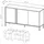Feldmann-Wohnen Sideboard Dast 153 x 81 x 39,5 cm Beige