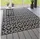 Steffensmeier Teppich Bergen, Rechteckig, In- und Outdoor, wasserfest schwarz 133 cm x 190 cm