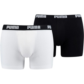 Puma Basic Boxer black/white M 2er Pack