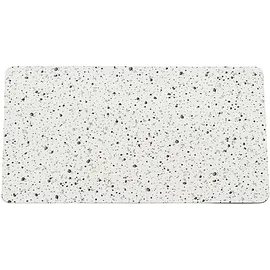 Ricolor Frühstücksbrettchen Melamin 6-tlg. 23,5 x 14,5 cm Schwarz/Weiß