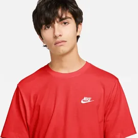 Nike Sportswear Freizeit T-Shirt Herren 657 university red/white XL