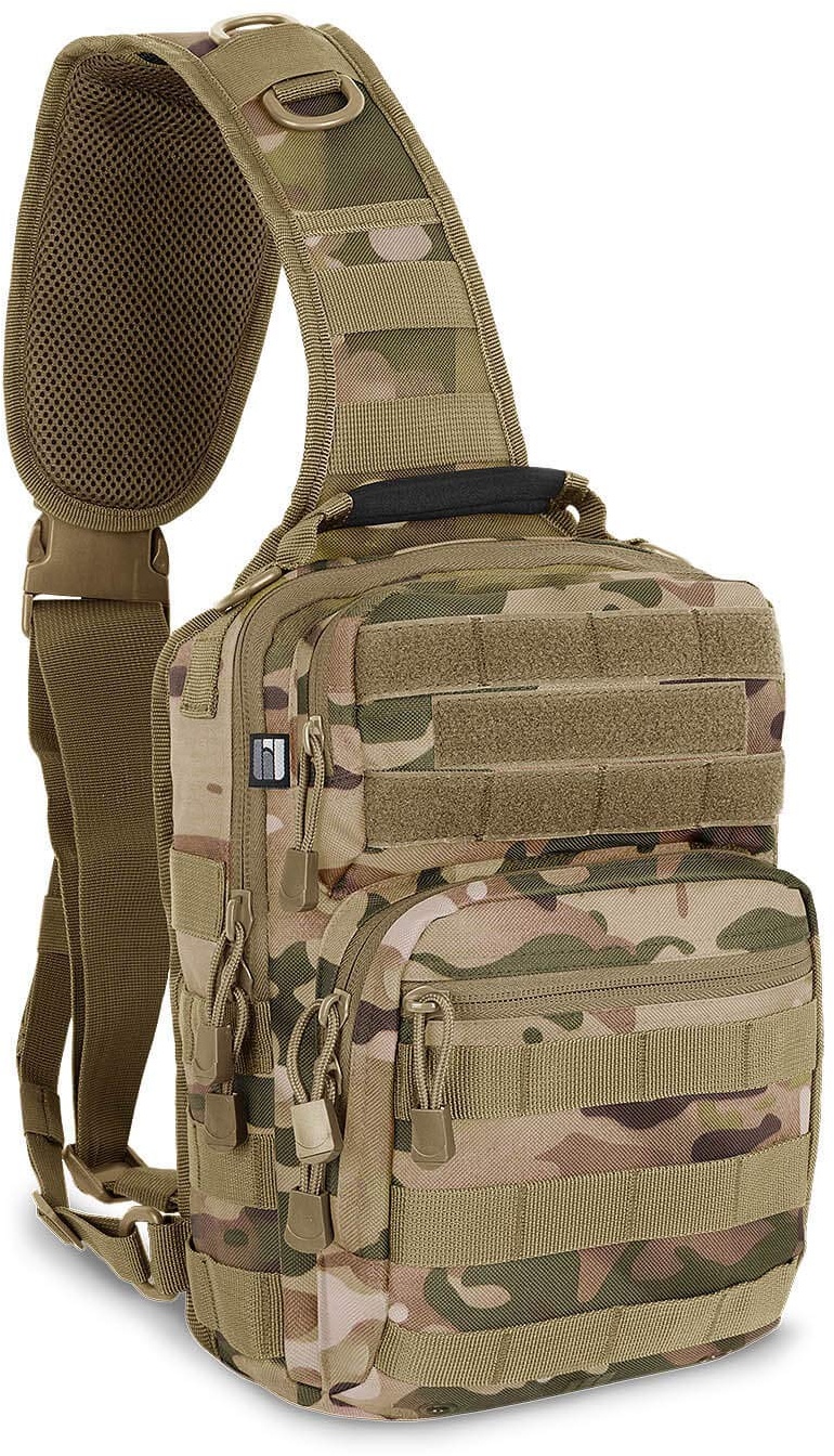 bw-online-shop US Cooper Rucksack Sling Medium - Tactical camo