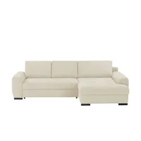 bobb Ecksofa  Soumia ¦ creme ¦ Maße (cm): B: 283 H: 91 T: 181.0