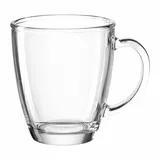 Montana 6er-Set Leonardo Kaffeebecher Soul 250 ml Glas Transparent Klar