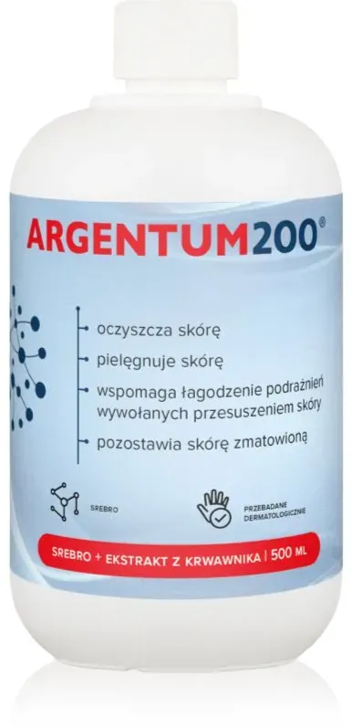 Aura Herbals Argentum200® Tonic Hauttonikum mit kolloidalem Silber 500 ml