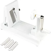 Benriner BN-7W-1 Gemüsehobel Spiralschneider, ABS-Kunststoff, Weiß, 27 x 12 x 18cm