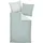 JANINE Interlock Jersey Gestreift Salbeigrün 80 x 80 cm