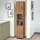 [en.casa] Rautrina Hochschrank 180 x 35 x 30 cm Beige Spanplatte