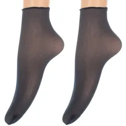 Jolie Folie  Socken TRANSPARENT-BLU  in Blau, Einheitsgrösse