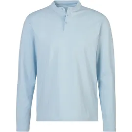 John Devin Henleyshirt blau XL