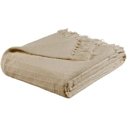 Tagesdecke Tara Beige ca. 180x220cm