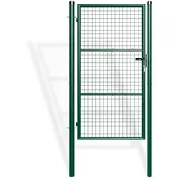 casanoov Gartentor 106 x 181 cm Grün/Metall