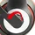 Gembird MHS-03-BKRD Rot, Schwarz