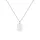 KUZZOI Herren Dog Tag Military Platte Brushed 925 Silber