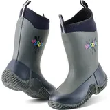 Grubs Muddies Icicle Wellies Gummistiefel Grau 24