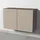 Sanipa 4balance Anbauschrank mit 2 Türen, Sandgrau-Matt,