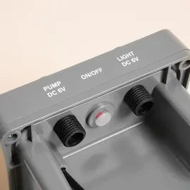 esotec Solar Teichpumpe 6/220 LED für außen, Set