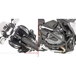 Givi TN, Protection contre les chocs - Noir