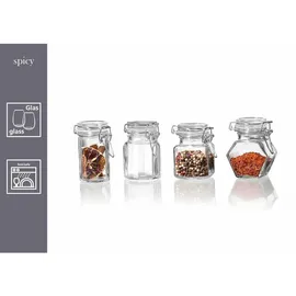 Ritzenhoff & Breker Spicy Vorratsglas Transparent 130 ml 12-tlg.