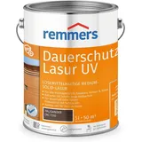 Remmers Dauerschutz-Lasur UV palisander, 5 Liter, Holz UV-Schutz für außen, auch für helle Farbtöne und farblos UV+, blockfest, wetterbeständig