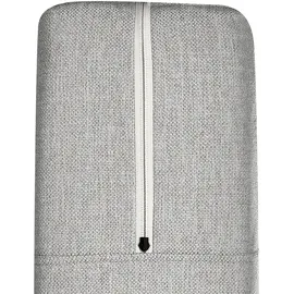 Beliani Boxspringbett hellgrau Textil, 160x200 cm