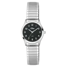 Selva Uhrenetui für Quarz-Armbanduhr Ø 27 mm Schwarz