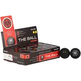 OLIVER Squashball (2 gelbe Punkte, Speed sehr langsam) schwarz 12er Box
