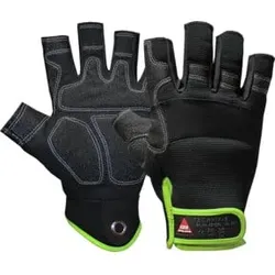 Hase Montagehandschuhe Technik, 0-Finger Größe 9, Velcro