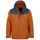 3-in 1-Funktionsjacke Preikestolen blau orange 176