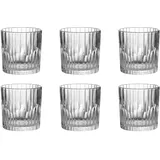 Duralex Trinkglas Manhattan Whiskyglas, 310ml, Glas, transparent, 6 Stück
