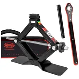 HEYNER Wagenheber Premium Scherenwagenheber 1,5t für BMW, max. Hubhöhe: 38.5 cm, 1-tlg. schwarz 10 cm x 11 cm