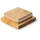 Continenta Vorratsdose Keramik schwarz 10 x 10 x 12,5 cm 0,8 l