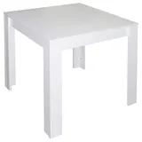 Mäusbacher Esstisch HARPER MAMOU (BHT 80x75x80 cm) - weiß matt