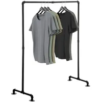 CLP Kleiderständer Jersey schwarz 120 cm