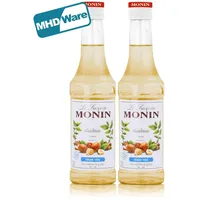 MHD 06.2025 Monin Haselnuss Light Sirup 250 ml -  (2er Pack)