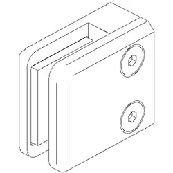 OSMO Befestigungssatz Glaseinsatz