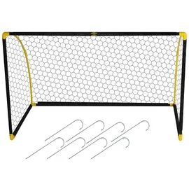 Umbro Fußballtor Schwarz/Gelb 180 x 91 x 120 cm