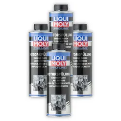 4x 500ml LIQUI MOLY 2427 Additiv Pro-Line Motorspülung Motorreinigung Öl Zusatz
