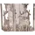deluke Laterne Aluminium 31x23,5x20 cm 1 Stück Silber
