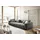 Candy Big-Sofa 3C CANDY "Yoshy Mega Sofa mit Komfortfunktionen, modern und bequem", grau (dunkelgrau), B:298cm H:74cm T:120cm, 88% Polyester, 12% Polyacryl, Sofas, Big-Sofa, Zwei Sitztiefen durch verstellbare Rückenlehne, Bezug in Cord