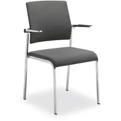 Konferenzstuhl WIRO, grau