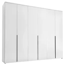 Pol-Power Drehtürenschrank 6-türig 270 x 225 x 52 cm Weiß