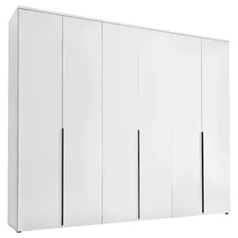 Pol-Power Drehtürenschrank 6-türig 270 x 225 x 52 cm Weiß