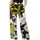 Ulla Popken Schlupfhose Elegant Grün/Schwarz/Weiß 58-60