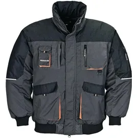 Terratrend Pilotenjacke Gr.XL dunkelgrau/schwarz/orange TERRATREND
