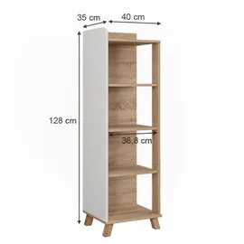 Vicco Vicco, Badezimmerschrank, Karen (40 x 35 x 128 cm)
