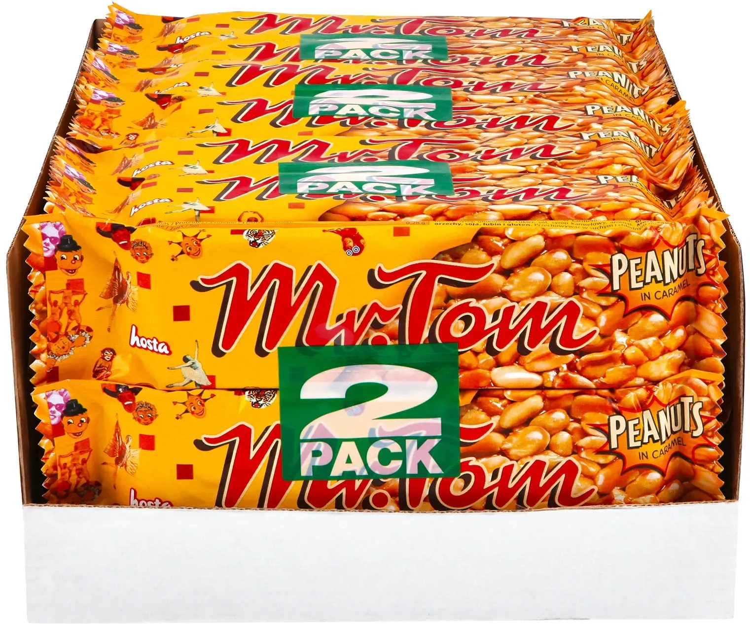 Mr. Tom Erdnuss-Snack 2 x 40 g, 24er Pack